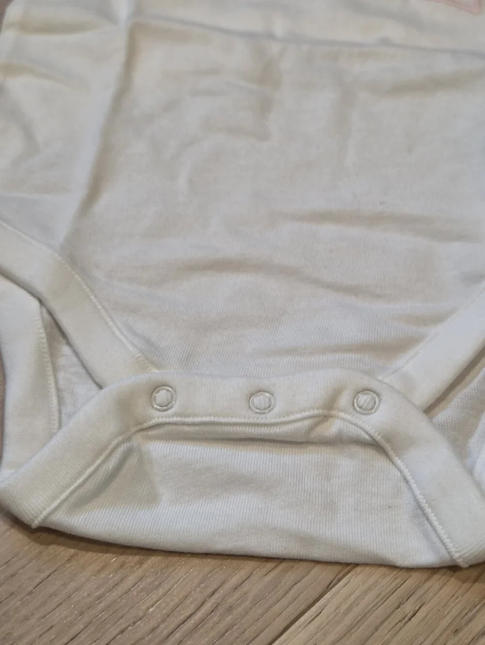NWT Baby Gap Pink Arch Logo Raglan Bodysuit 18-24M